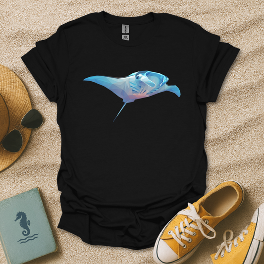 Polygonal Manta Ray T-Shirt