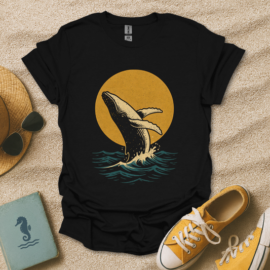 Moonlight Whale Breach T-Shirt