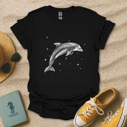 Starry Dolphin Leap T-Shirt