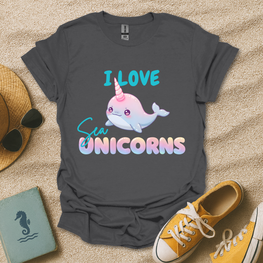 I Love Sea Unicorns T-Shirt