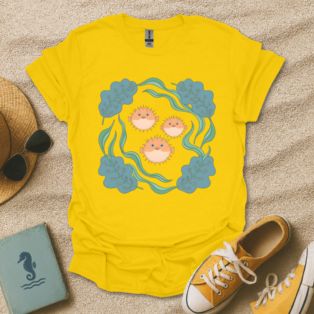 Pufferfish Trio T-Shirt