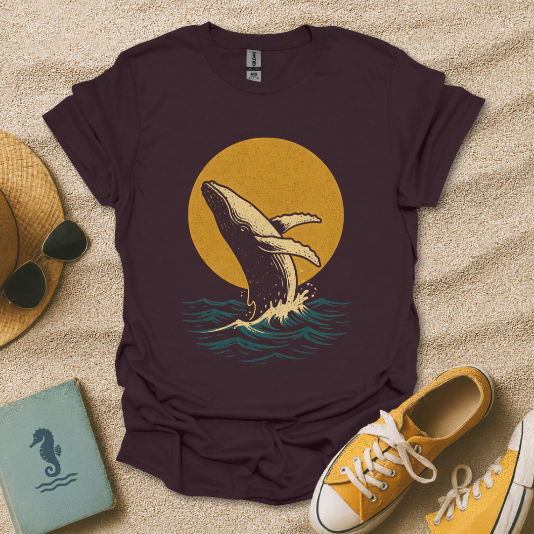 Moonlight Whale Breach T-Shirt