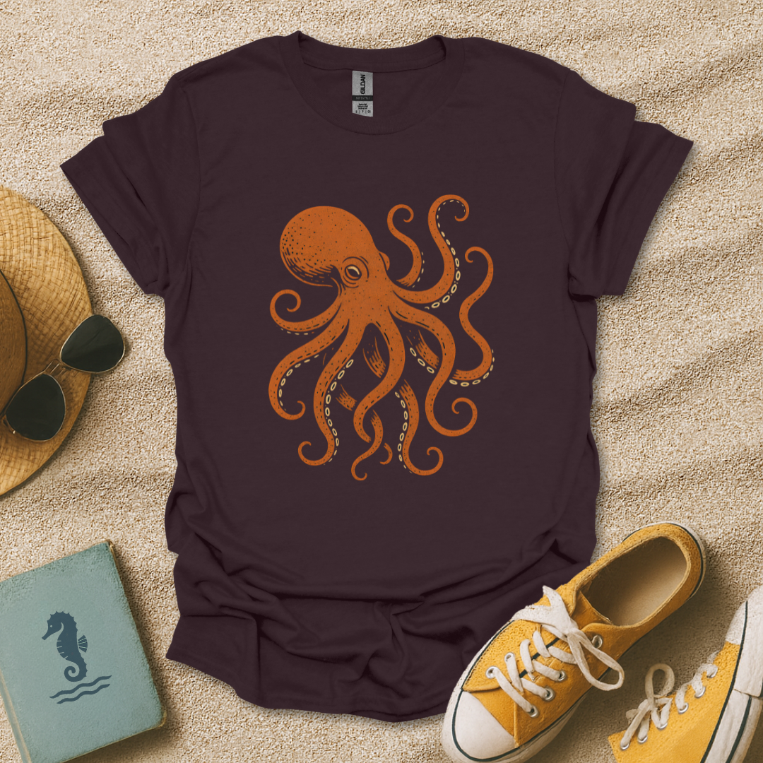 Vintage Octopus T-Shirt