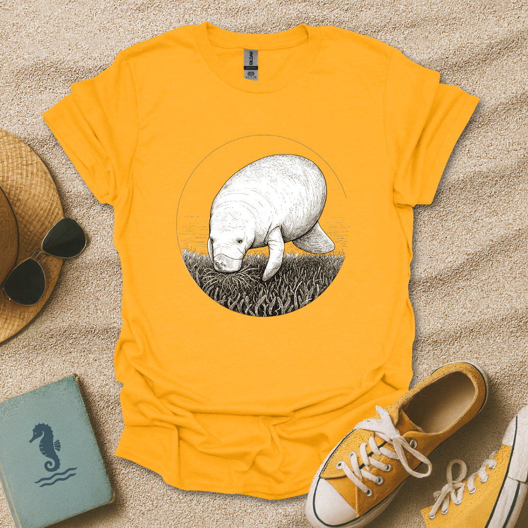 Grazing Manatee T-Shirt