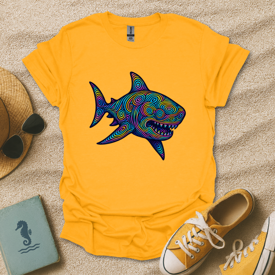 Psychedelic Shark T-Shirt