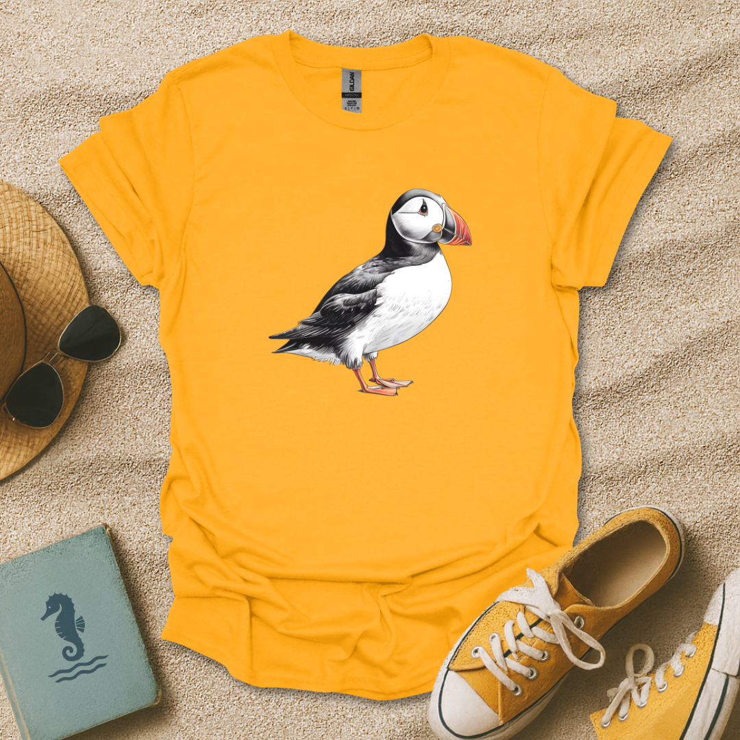 Detailed Puffin T-Shirt