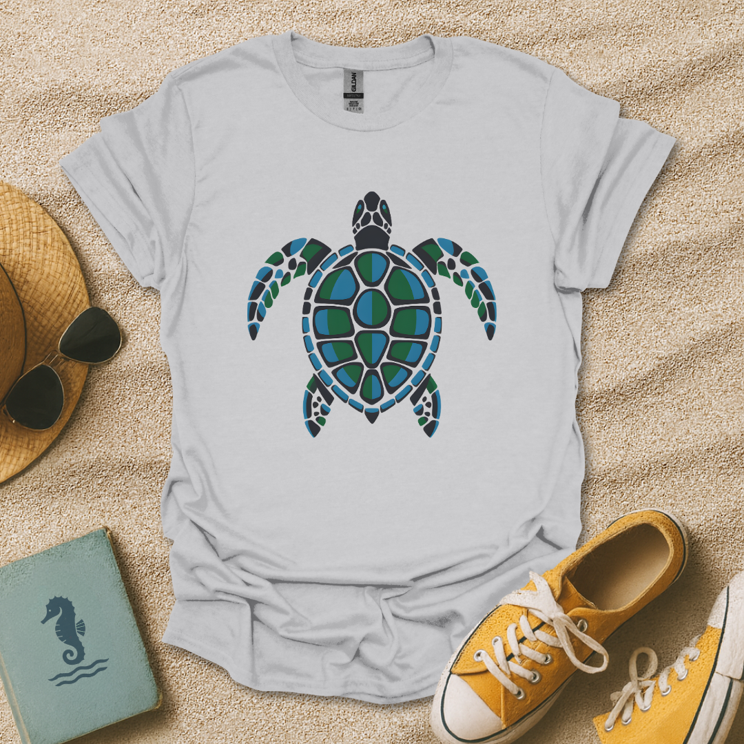 Geometric Sea Turtle T-Shirt