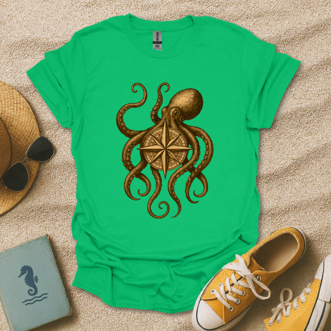 Compass Octopus T-Shirt