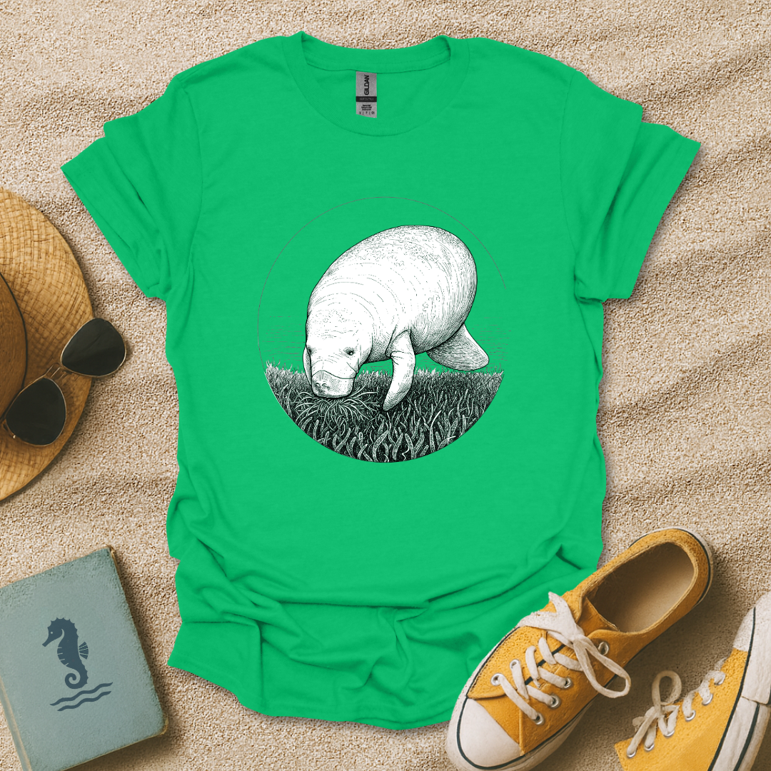 Grazing Manatee T-Shirt
