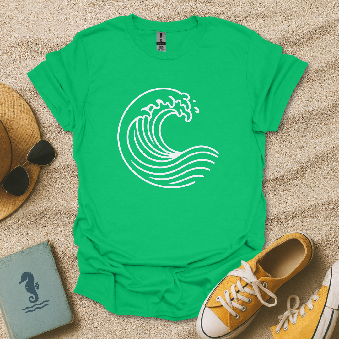 Minimalist Wave T-Shirt