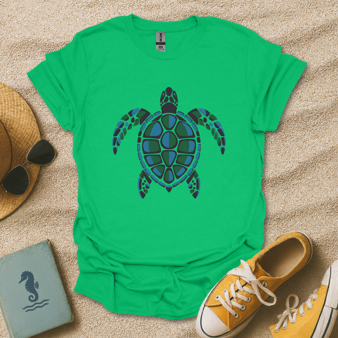Geometric Sea Turtle T-Shirt