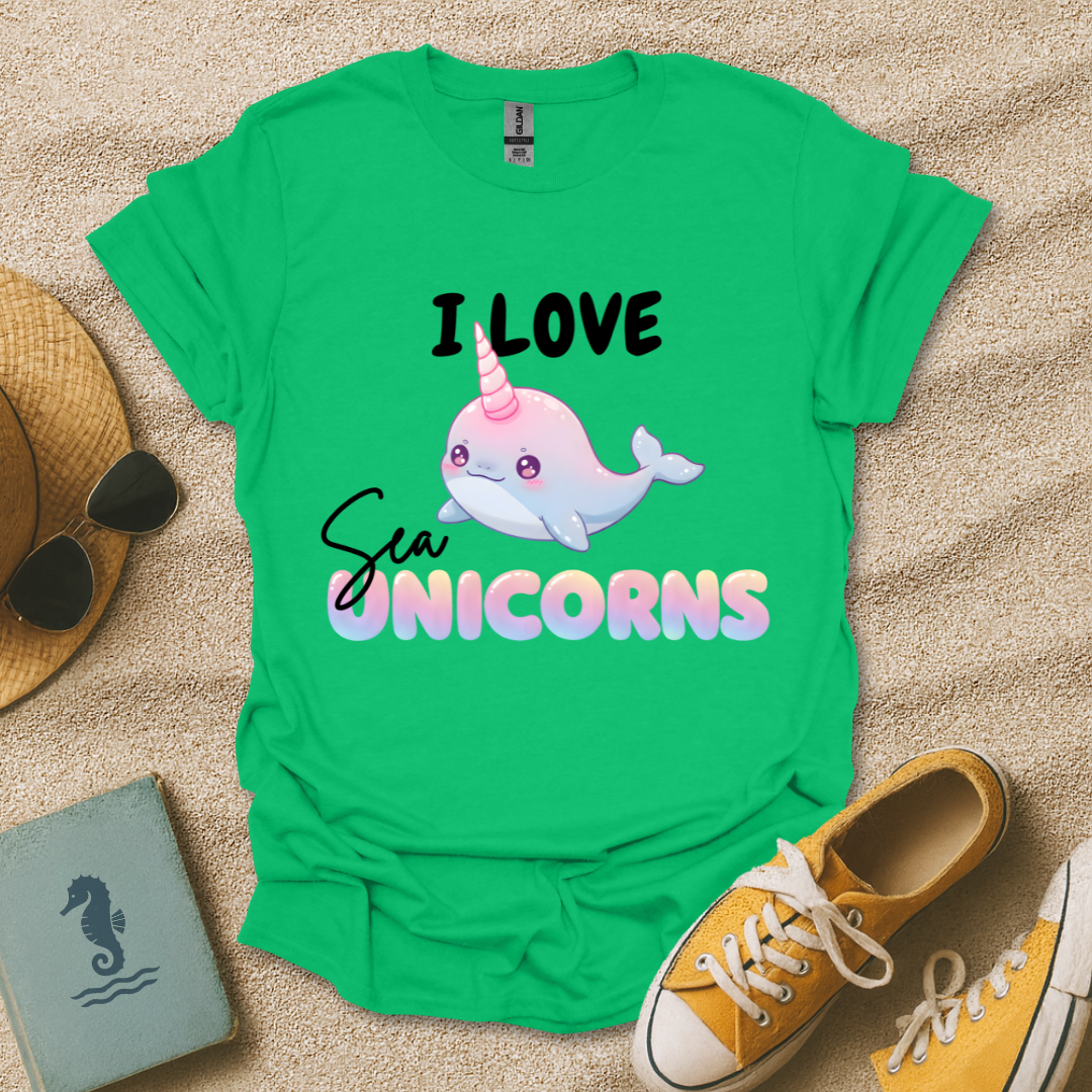 I Love Sea Unicorns T-Shirt