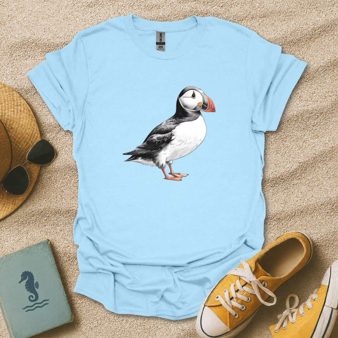 Detailed Puffin T-Shirt