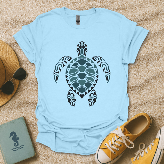 Tribal Sea Turtle T-Shirt