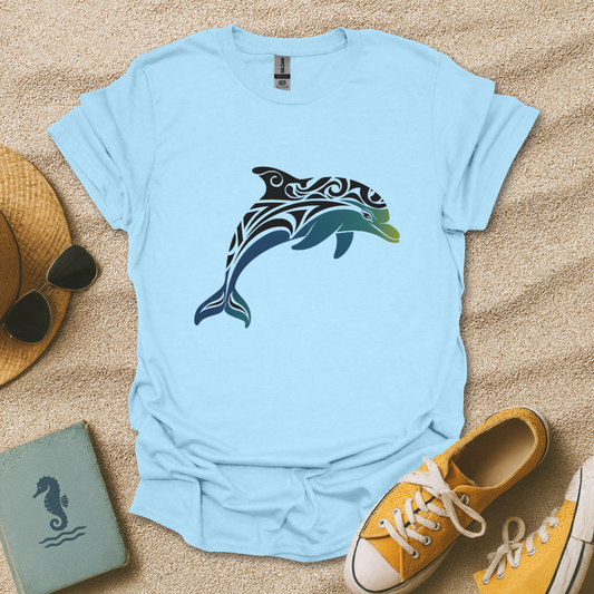 Tribal Dolphin T-Shirt