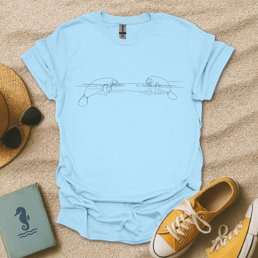 Floating Manatees T-Shirt
