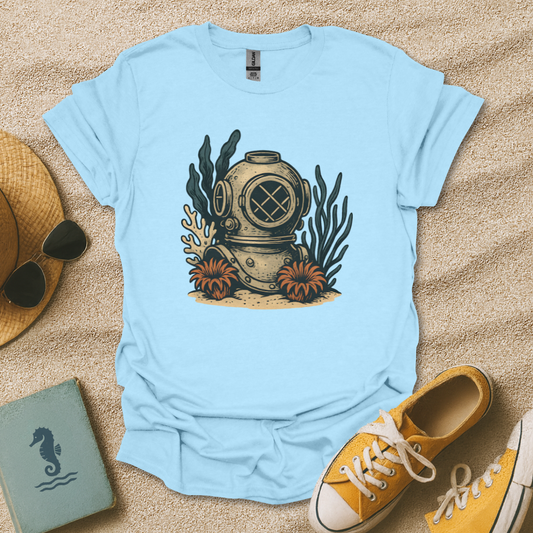 Vintage Diver Helmet T-Shirt