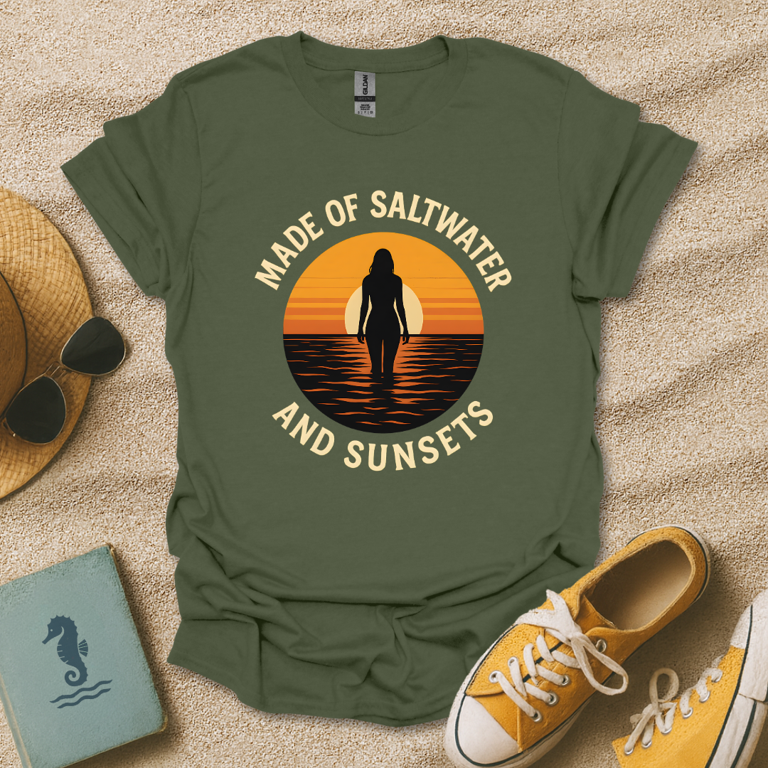 Saltwater and Sunsets T-Shirt