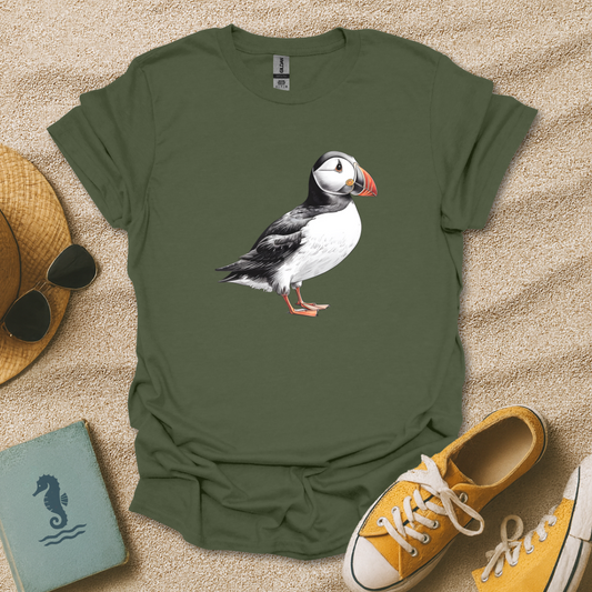 Detailed Puffin T-Shirt