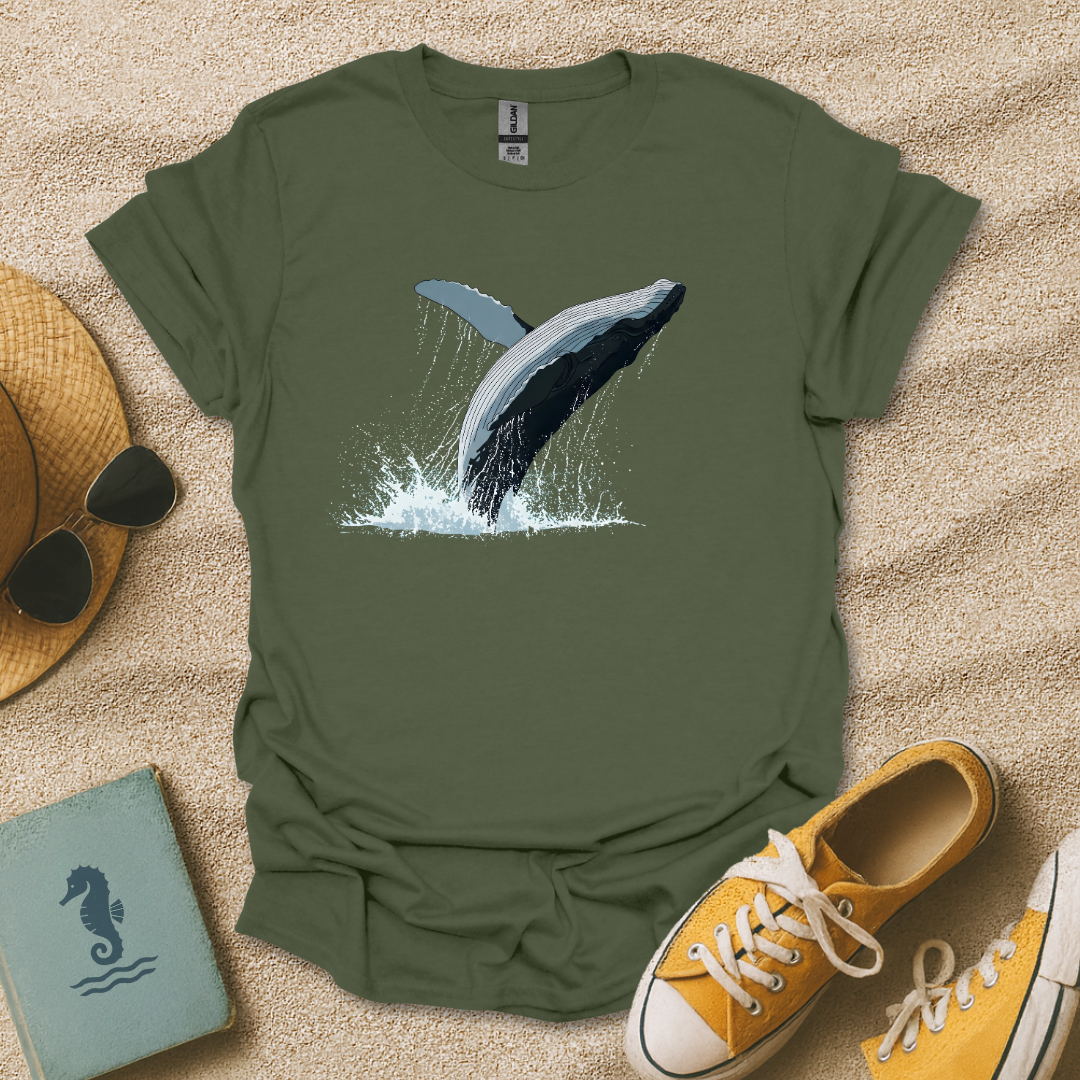 Breaching Whale T-Shirt