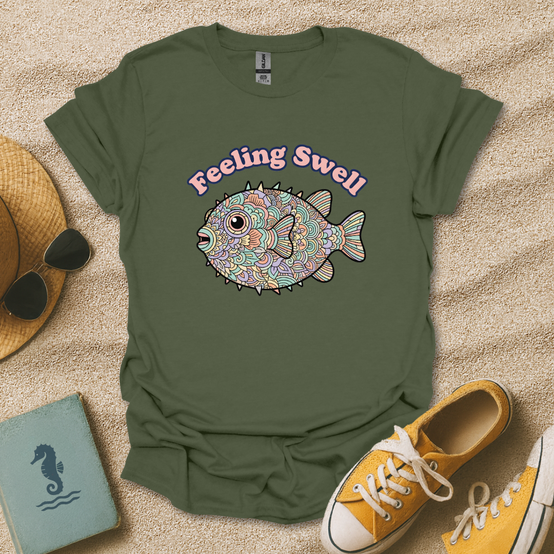 Feeling Swell Zentangle T-Shirt