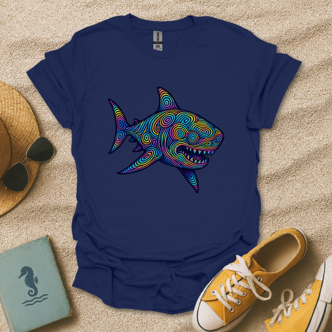 Psychedelic Shark T-Shirt