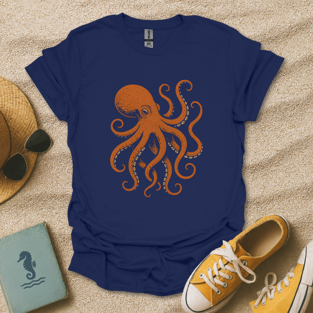 Vintage Octopus T-Shirt