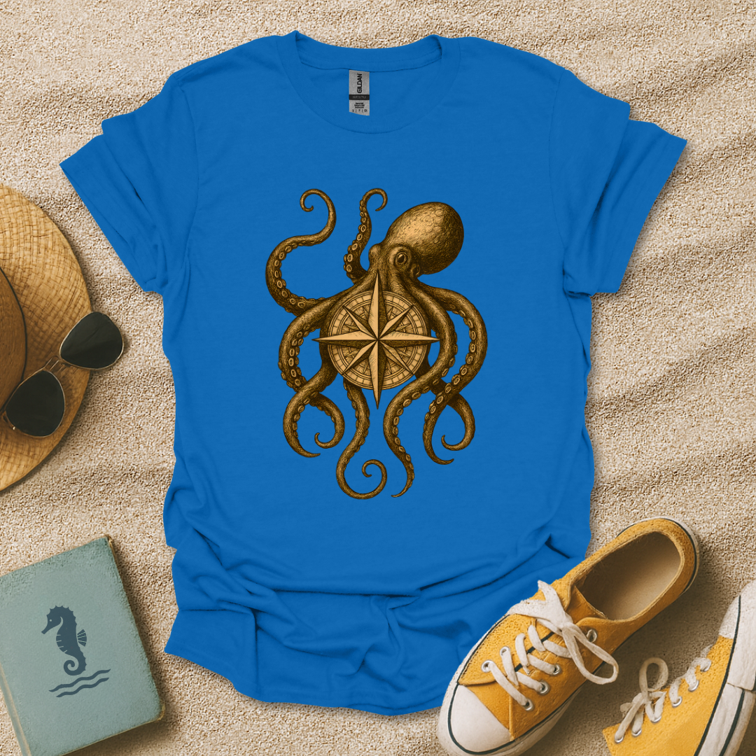 Compass Octopus T-Shirt