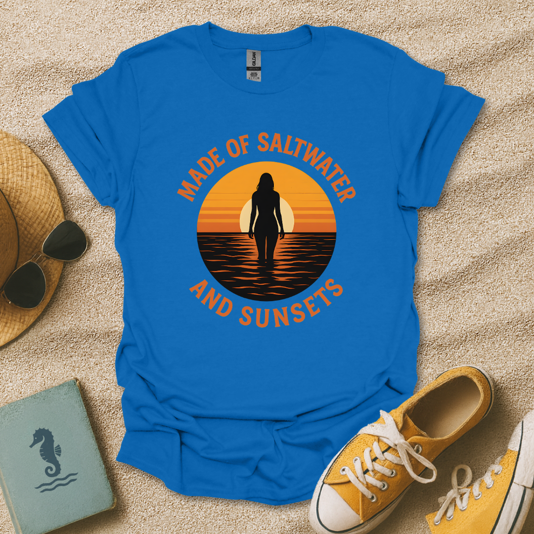 Saltwater and Sunsets T-Shirt