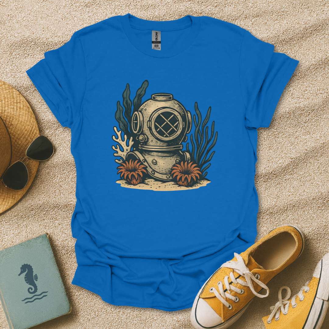 Vintage Diver Helmet T-Shirt