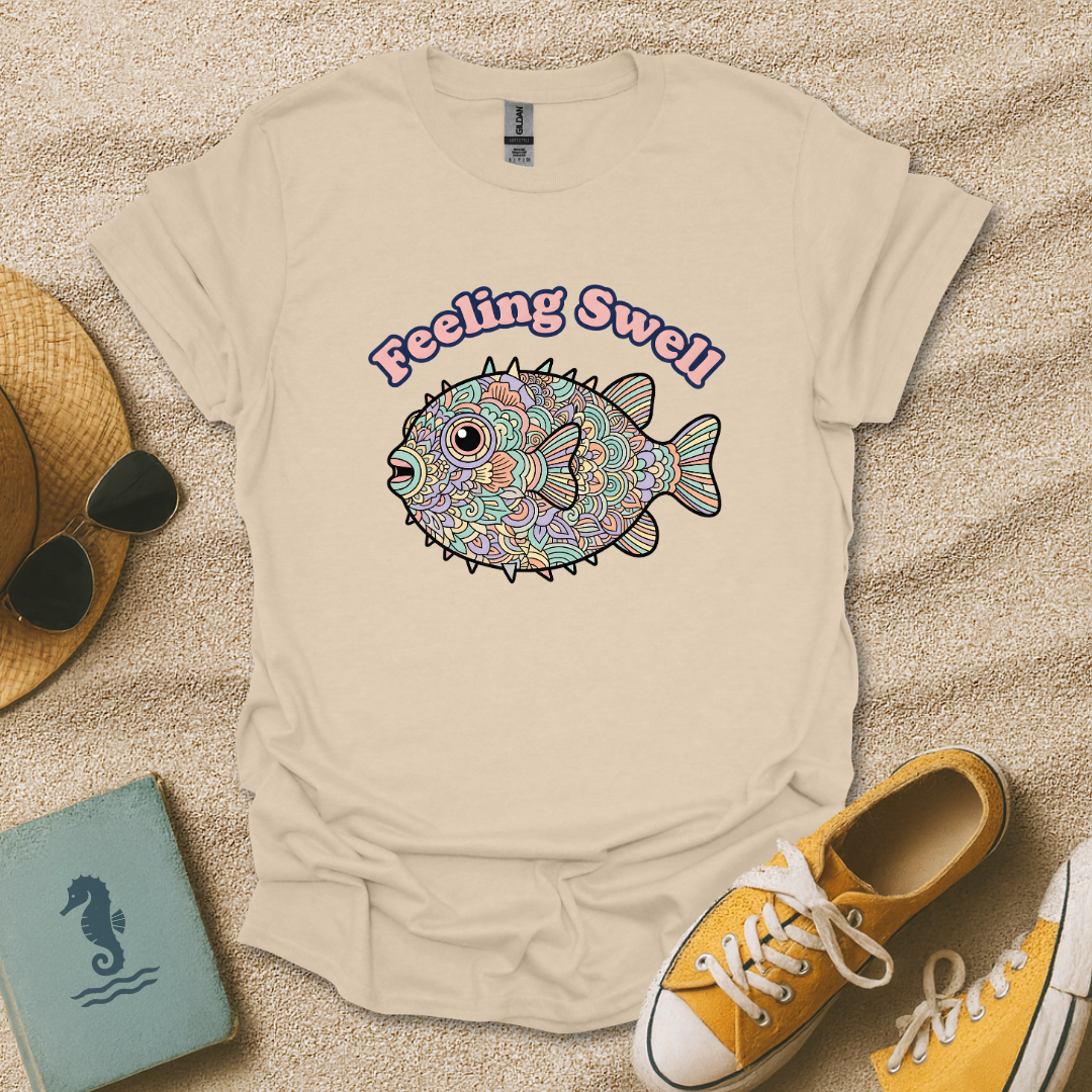 Feeling Swell Zentangle T-Shirt