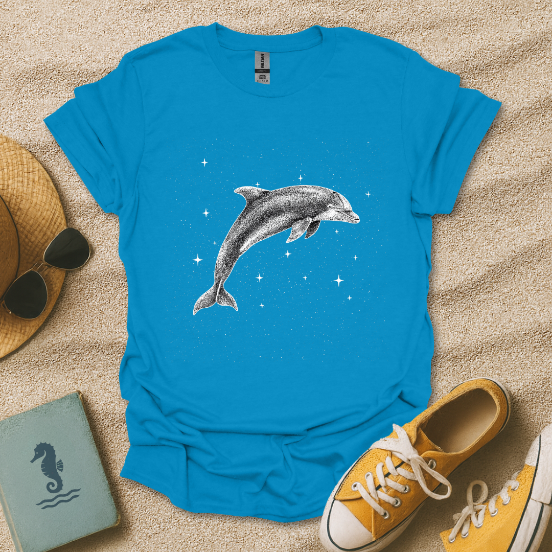Starry Dolphin Leap T-Shirt