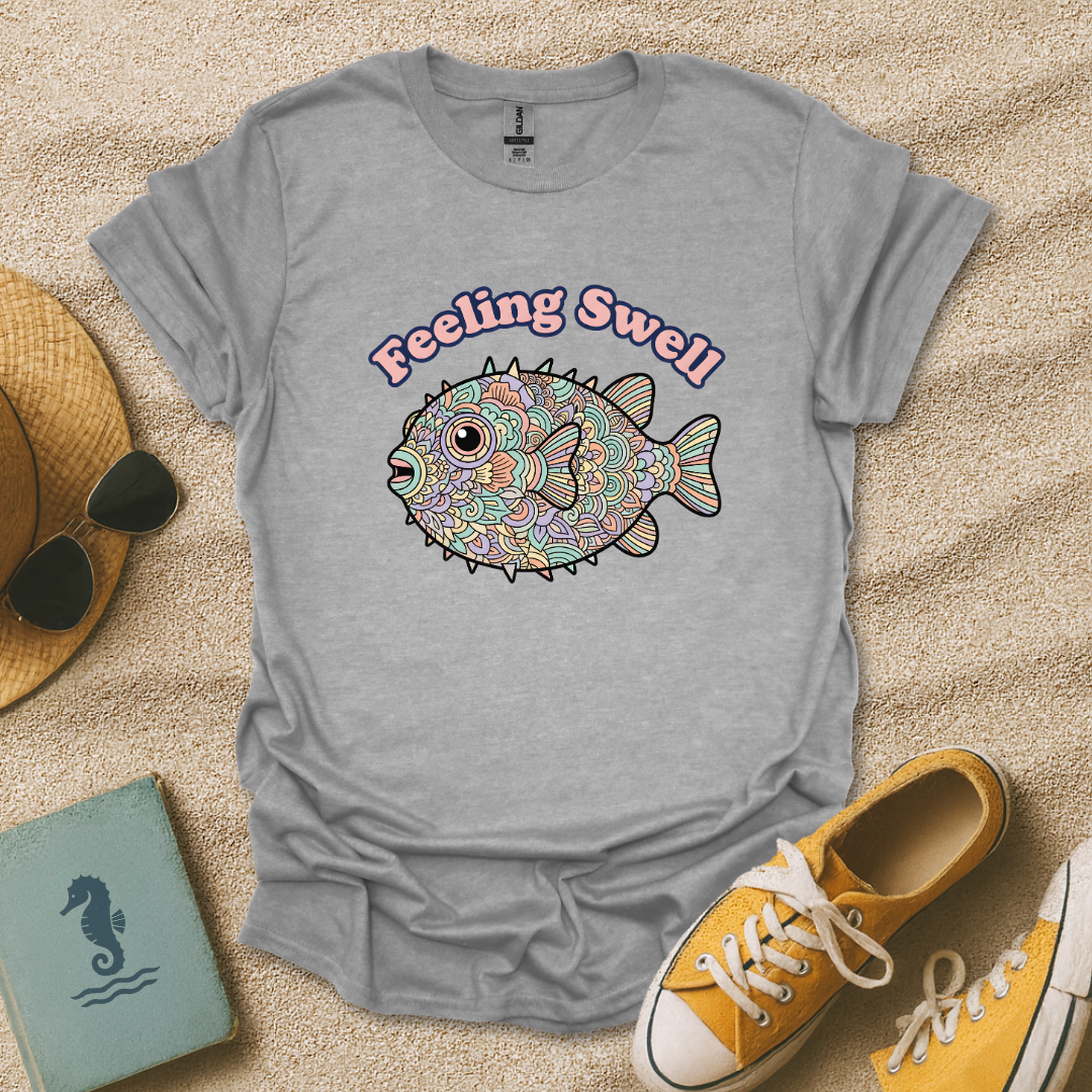 Feeling Swell Zentangle T-Shirt