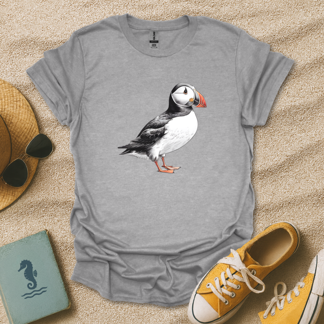 Detailed Puffin T-Shirt