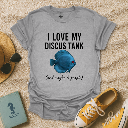 I Love My Discus T-Shirt