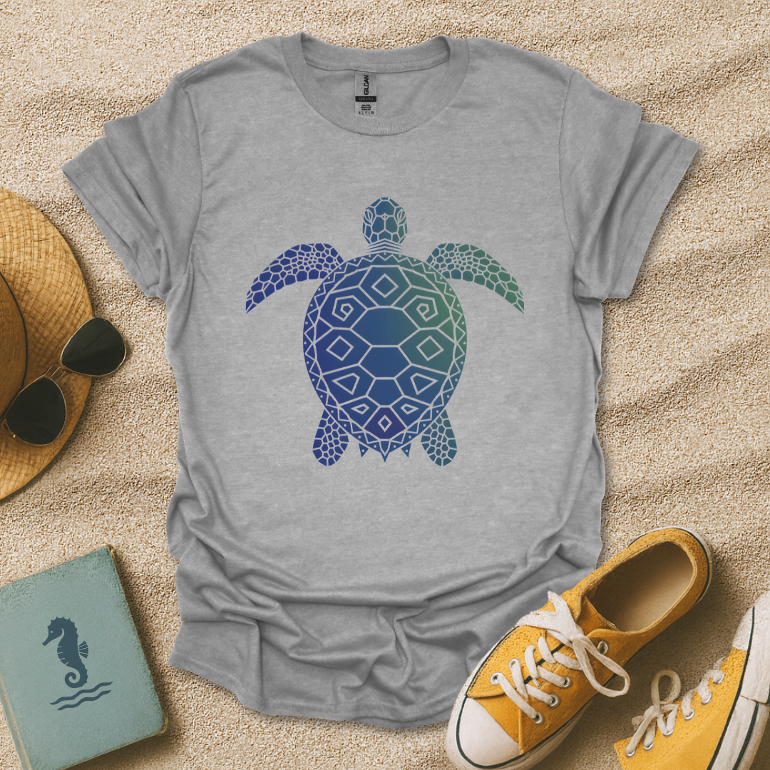 Geometric Turtle T-Shirt