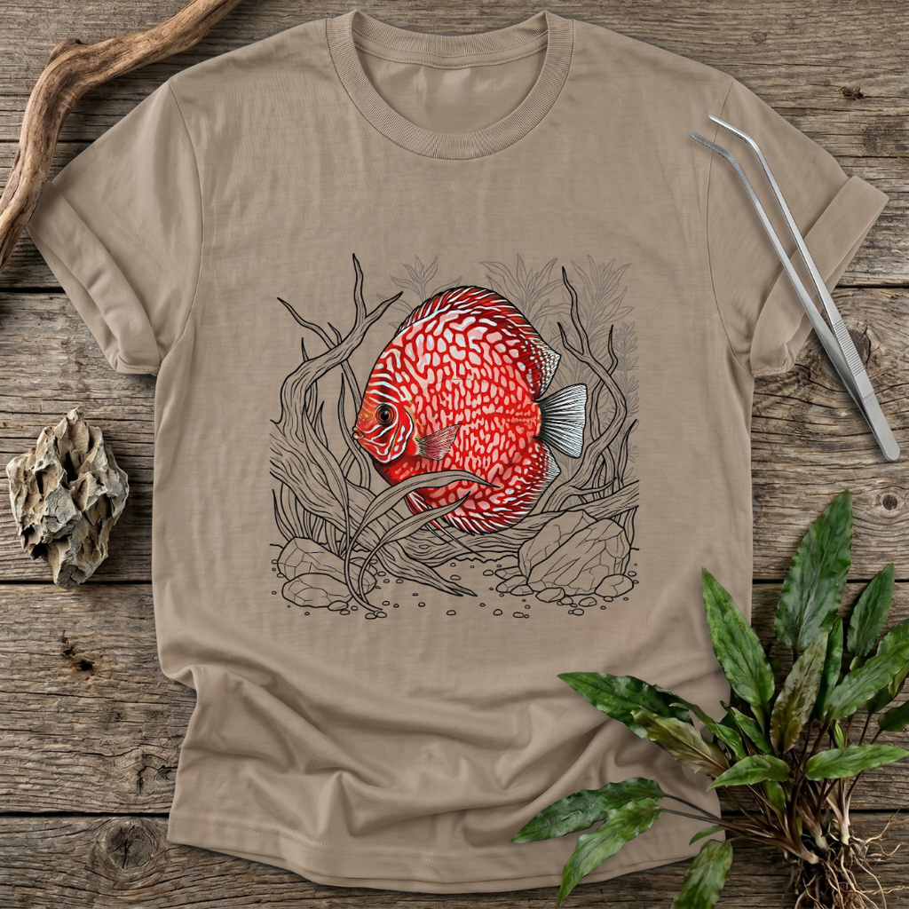 Pigeon Blood Discus T-Shirt