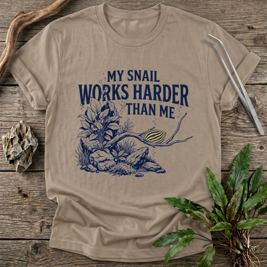 Hardworking Nerite Snail T-Shirt