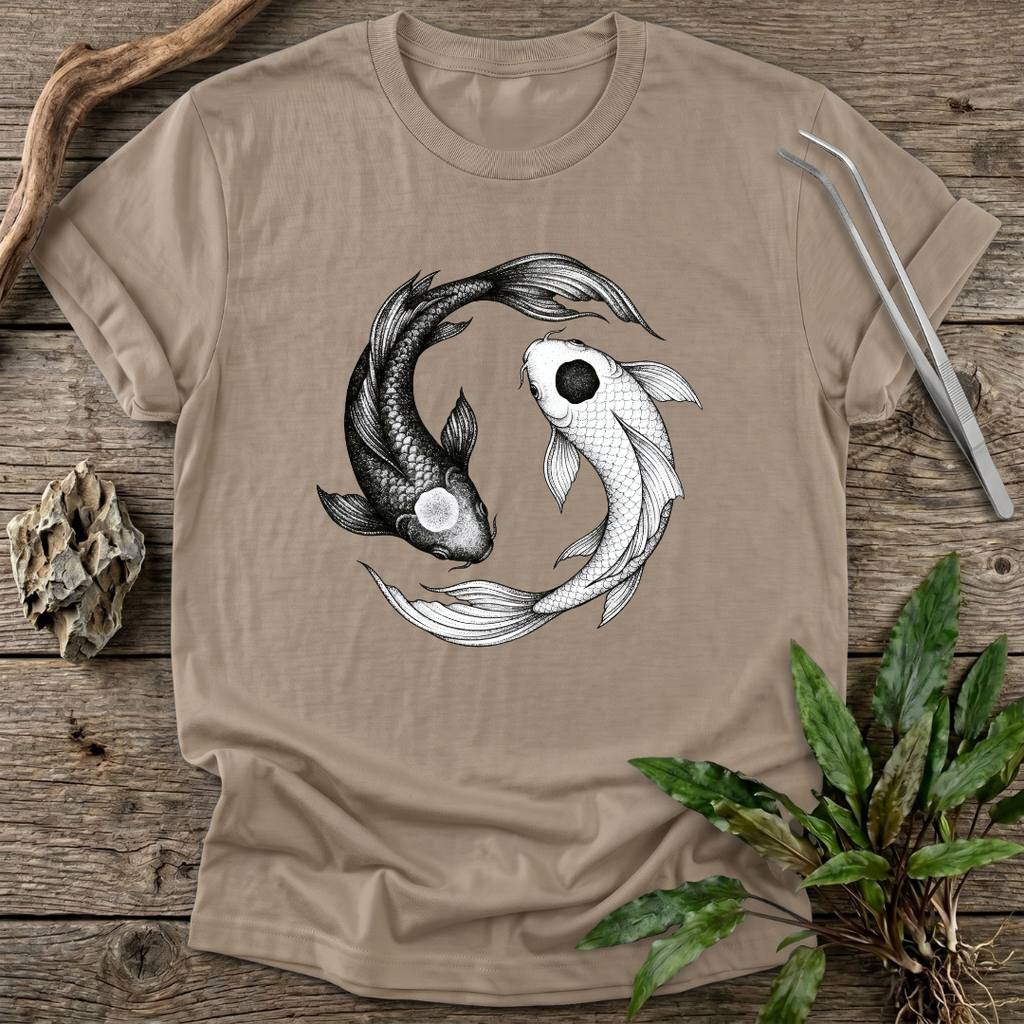 Koi Yin-Yang T-Shirt