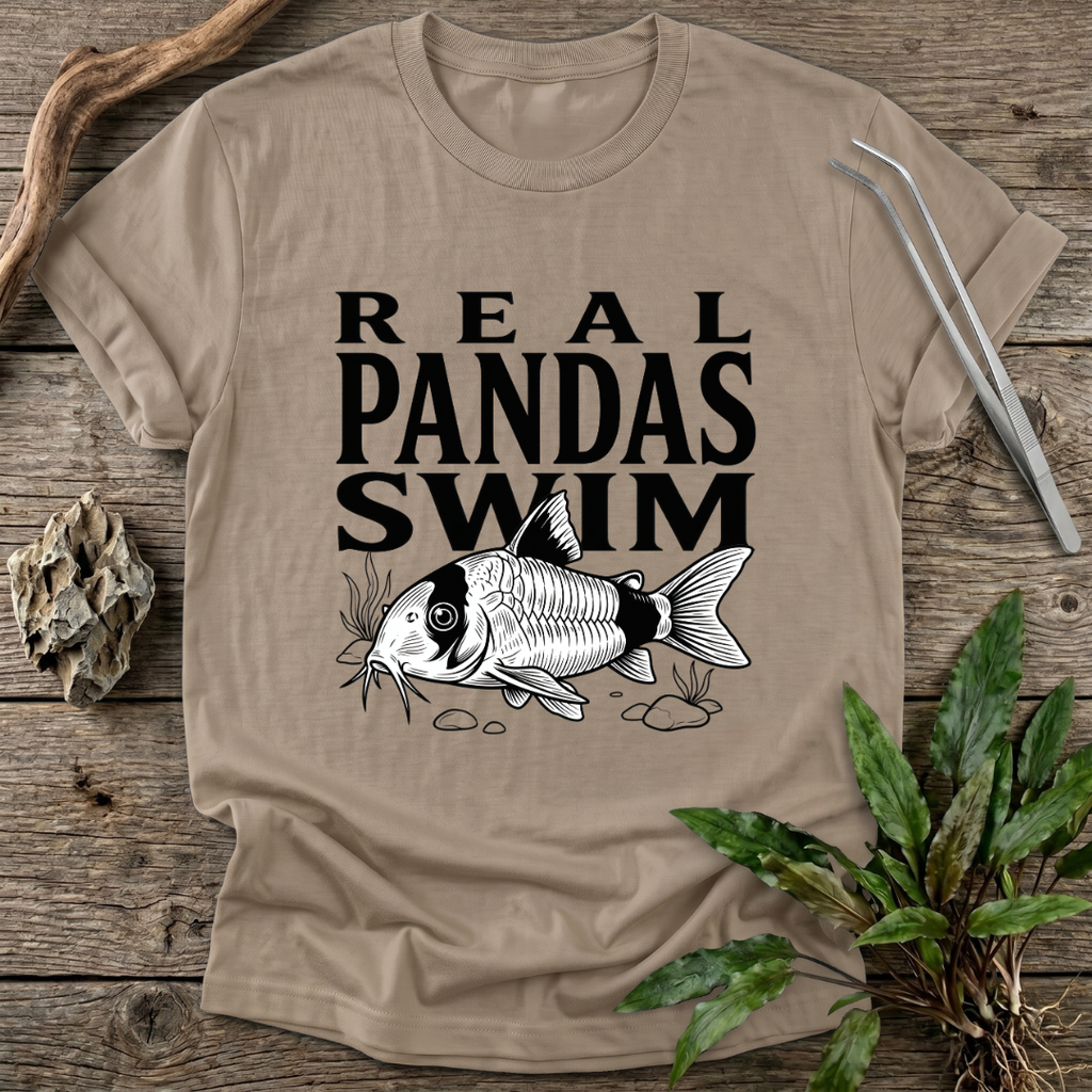 Real Pandas Swim T-Shirt
