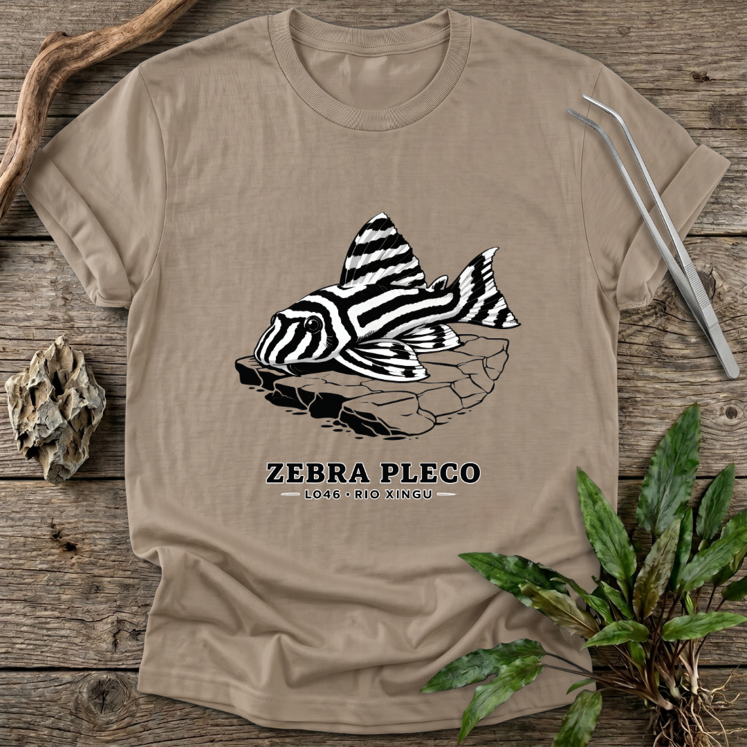 Zebra Pleco L046 T-Shirt