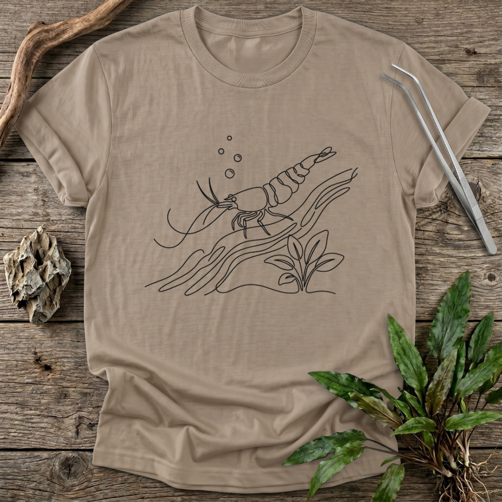 Minimalist Shrimp T-Shirt