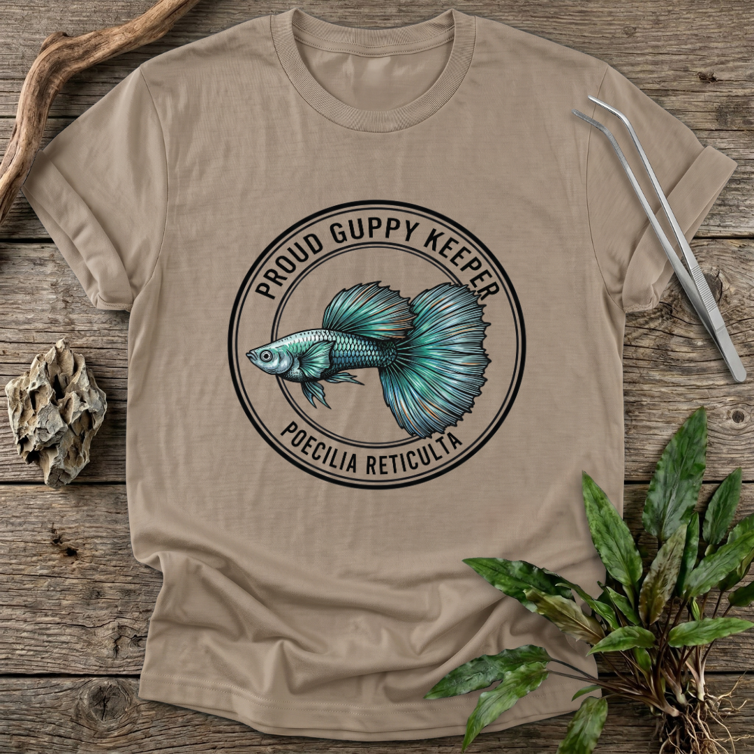 Fancy Guppy Badge T-Shirt