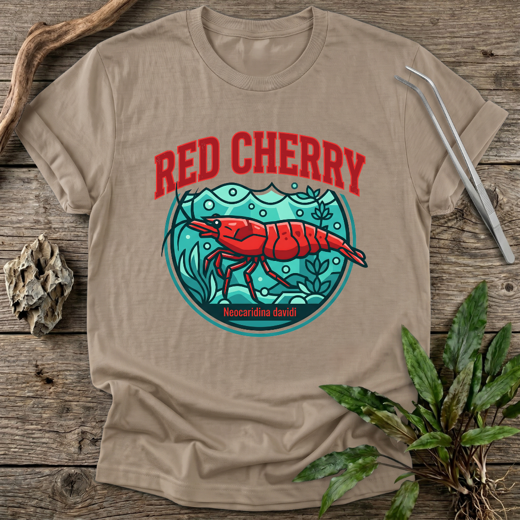 Red Cherry Badge T-Shirt