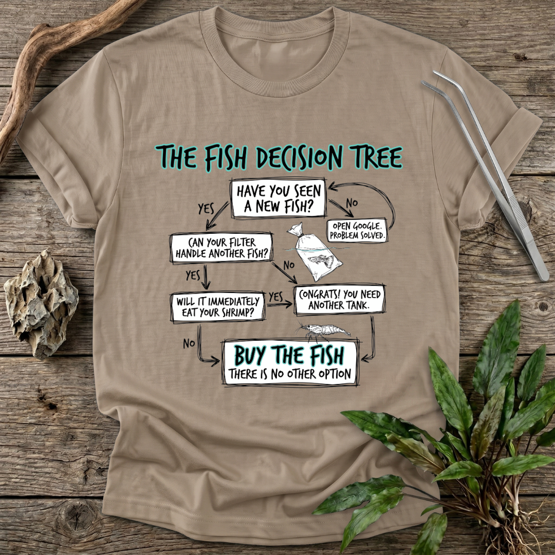 Fish Decision Tree T-Shirt