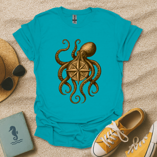 Compass Octopus T-Shirt