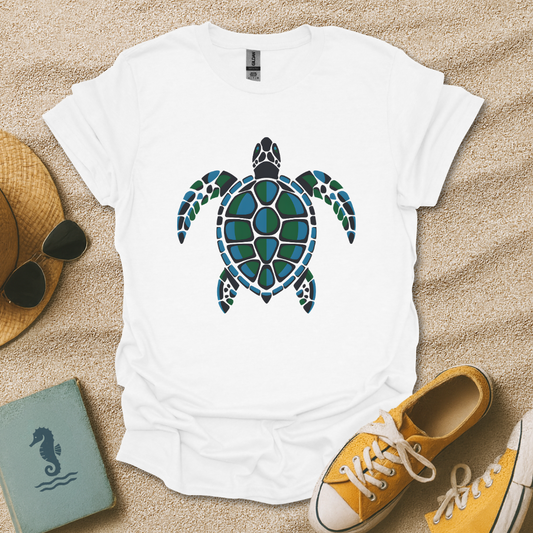 Geometric Sea Turtle T-Shirt