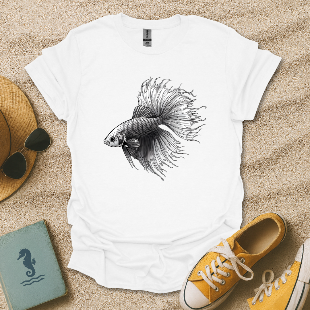 Monochrome Betta T-Shirt