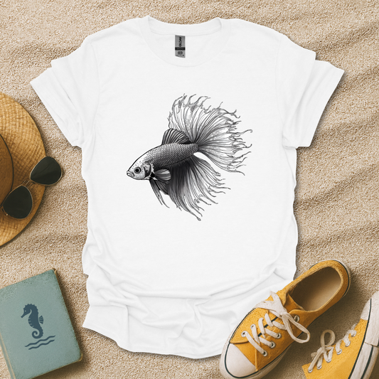 Monochrome Betta T-Shirt