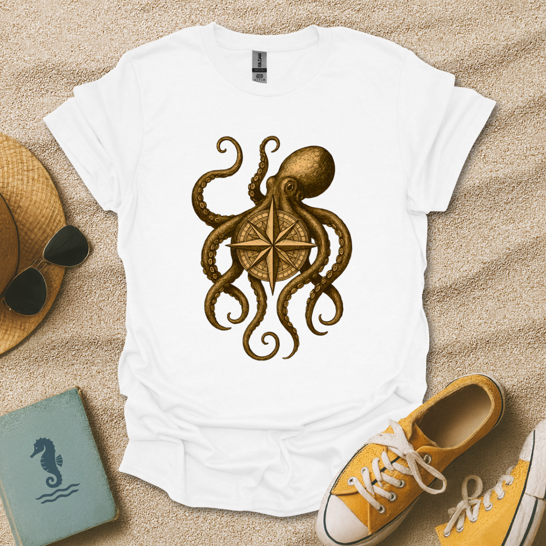 Compass Octopus T-Shirt